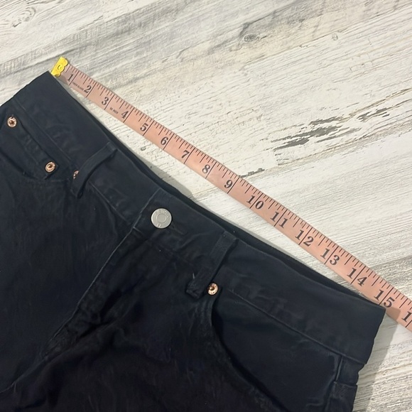 Pistola Black Jean Shorts Size 27 - Picture 6 of 9